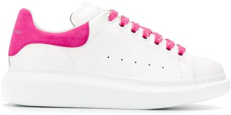 alexander mcqueen hot pink sneakers.